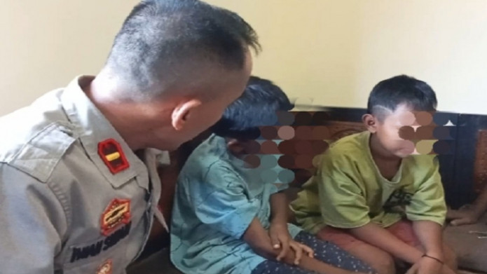 Nekat! Dua Bocah SD Motoran dari Madura ke Jakarta Demi Temui Kawan